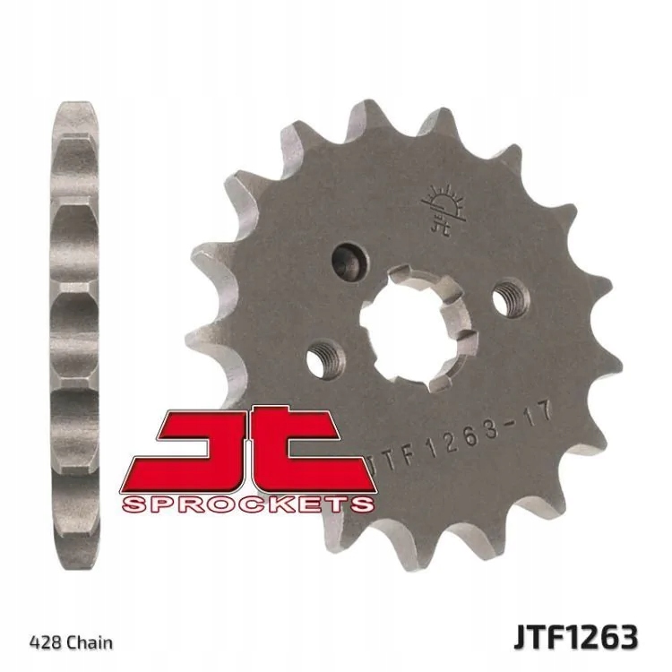 

Zębatka przednia Jt F1263-16, 16Z, rozmiar 428