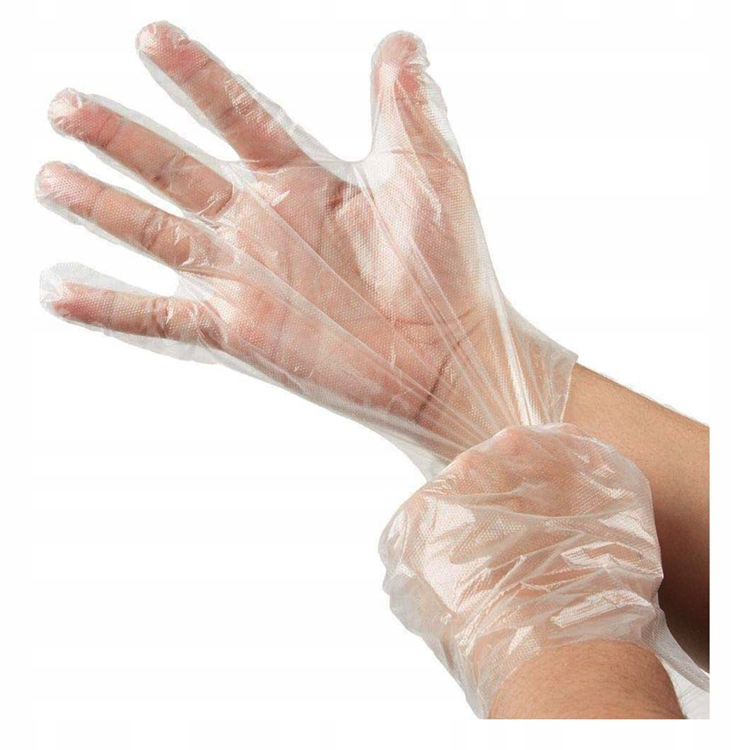 

Rękawice Rękawiczki Foliowe Hdpe 100 sztuk Mocne