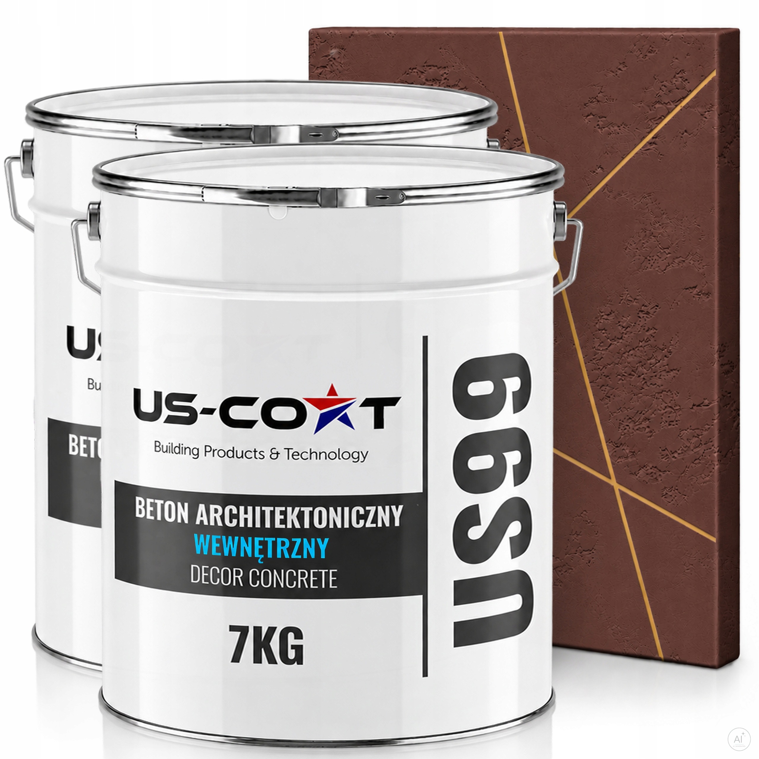 Vnitřní Architektonický Beton Stará Cihla F326 10m2 2x7kg Omítka Stěna