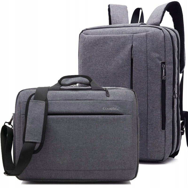 

Torba/Plecak Coolbell na laptopa 17,3 CB-5501 szar