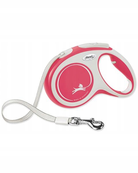 Levně Vodítko Flexi New Comfort páska M 5 m červené (do 25 kg)