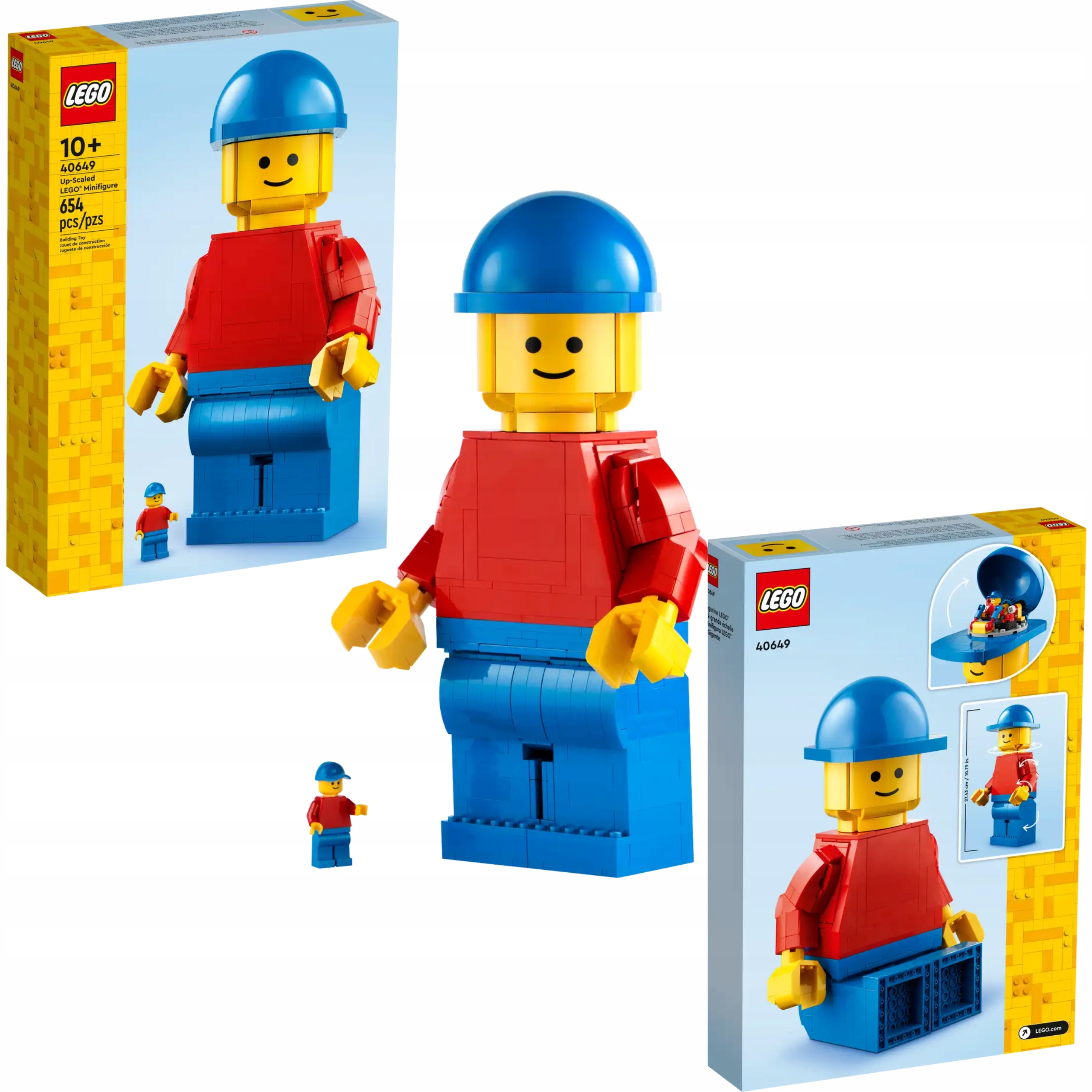 LEGO 40649 Powiększona Minifigurka Duża Oryginał Stan opakowania oryginalne