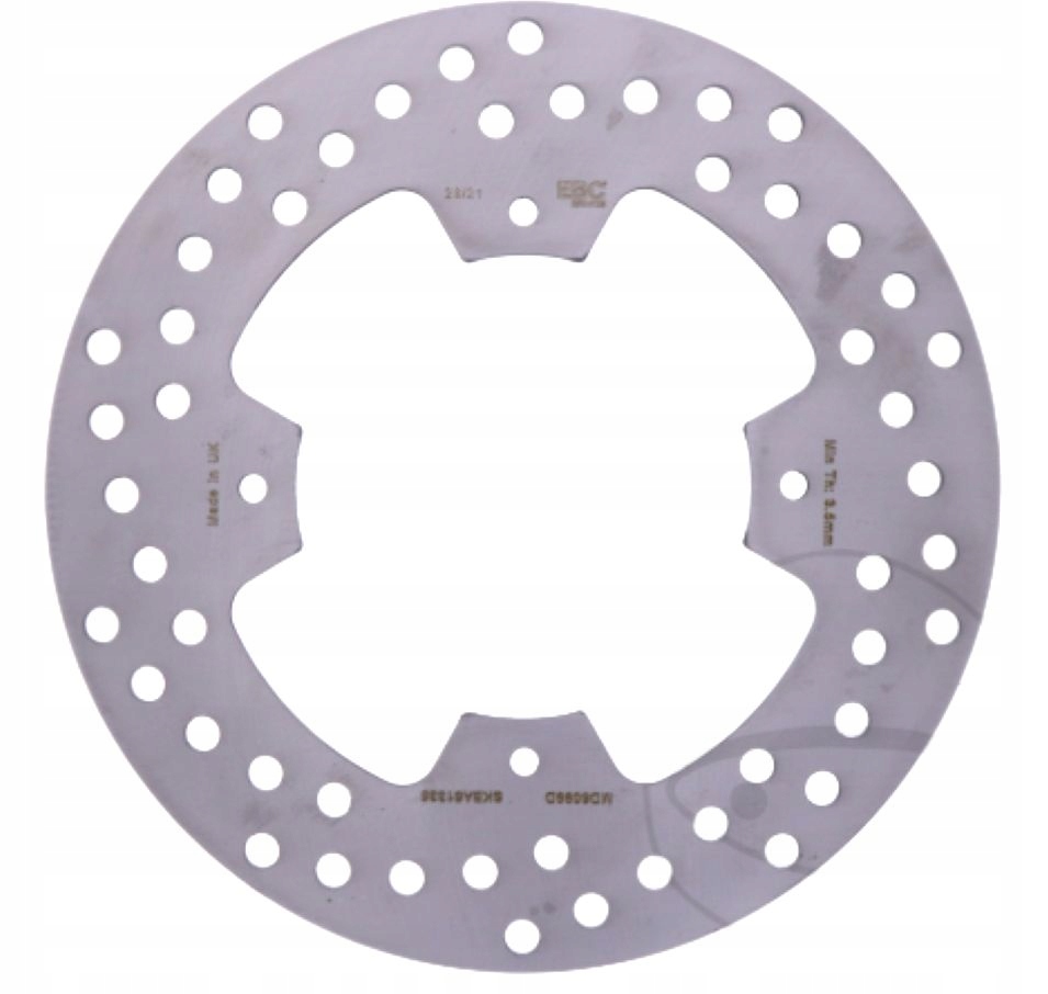 Brzdová Kotúčka Zadná Honda Fmx 650 Fx Nx Dominator Slr