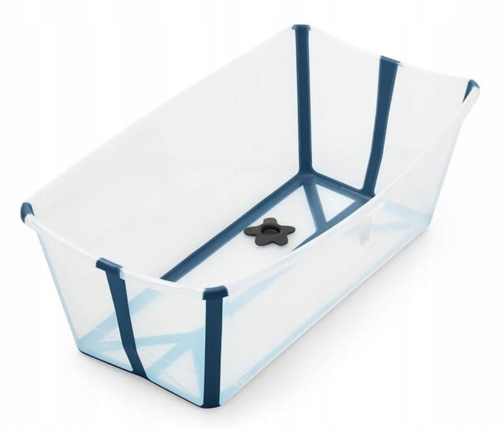 Stokke Składana wanienka Transparent Blue