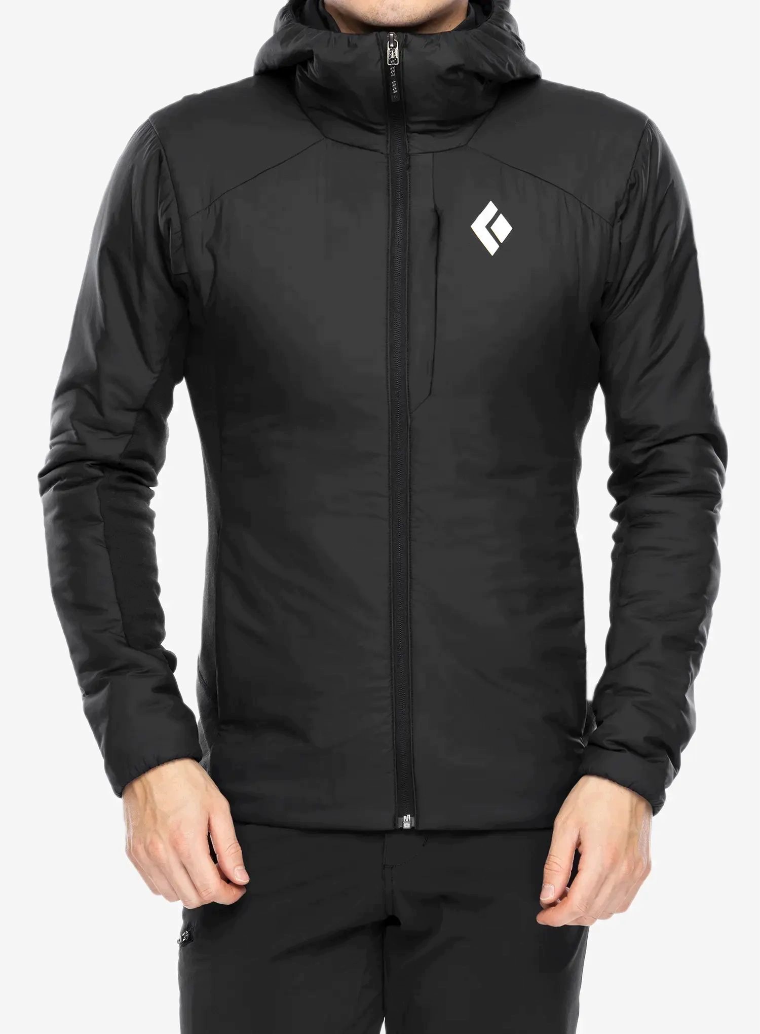 Zateplená bunda Black Diamond First Light Hybrid Hoody blck/blck S