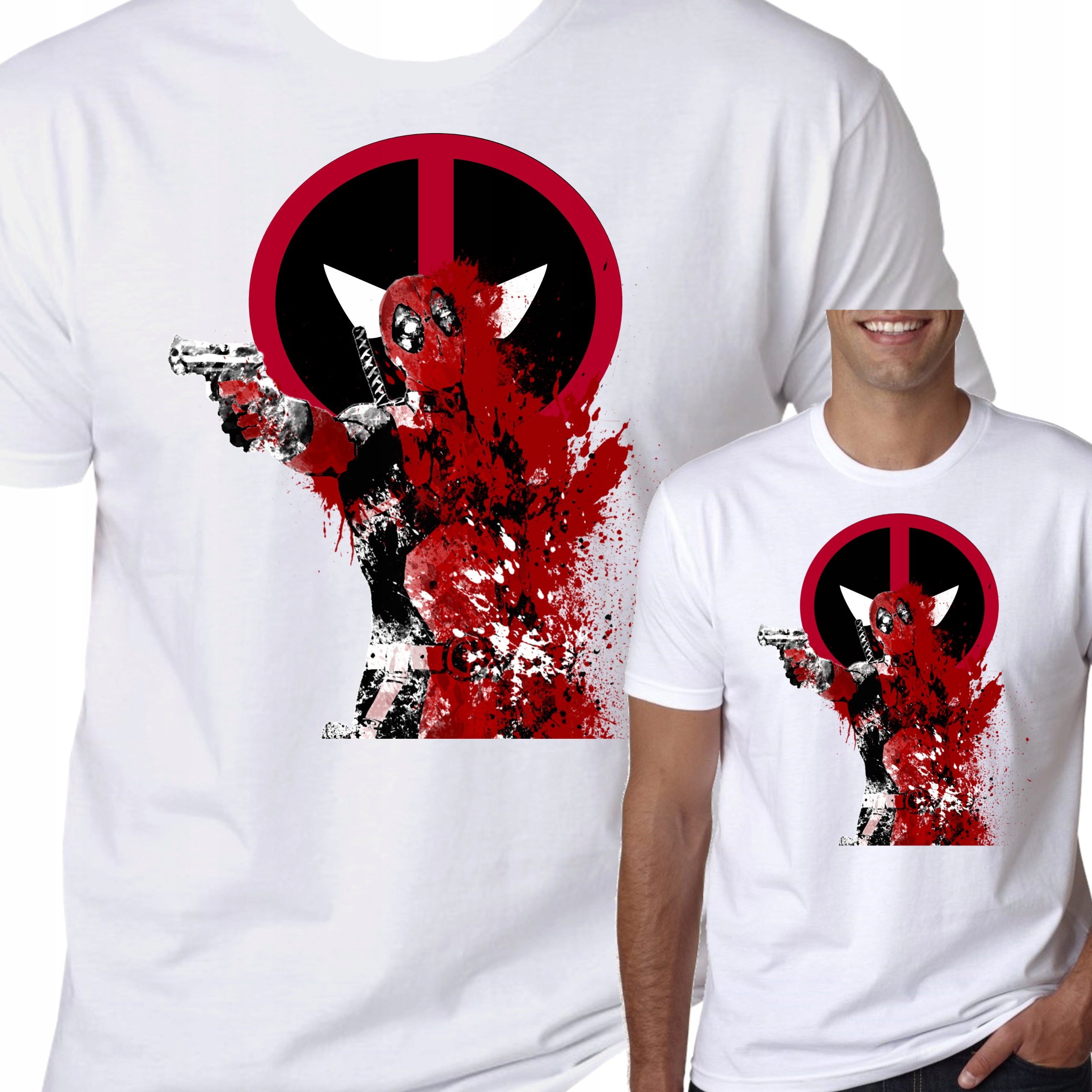 

T-Shirt Koszulka Deadpool Marvel L 0300