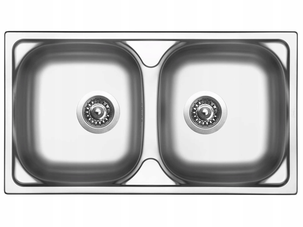 Sinks Okio 780 Duo V 0,5mm leštený