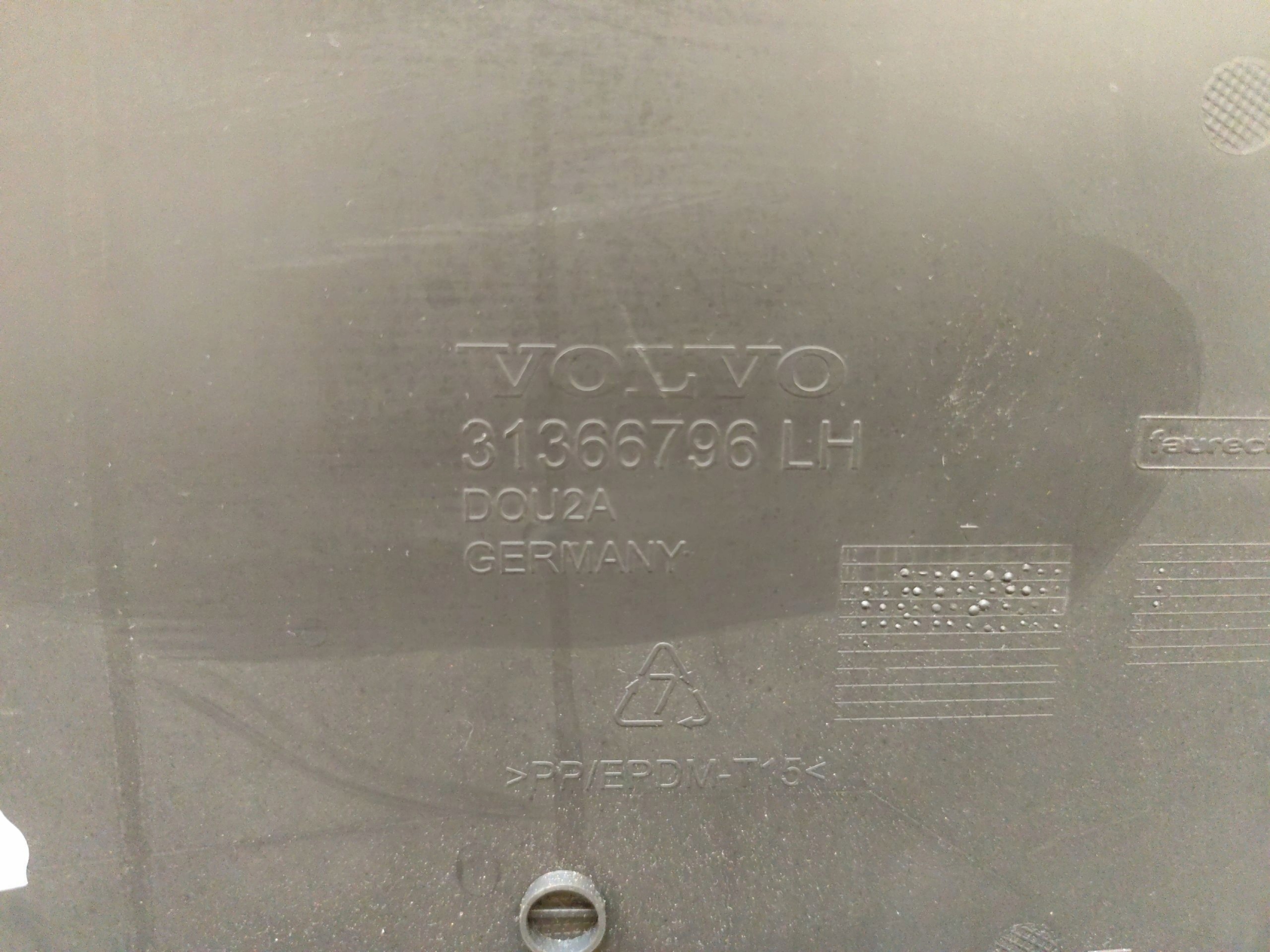 upholstery side door left front VOLVO XC60 and 31366796