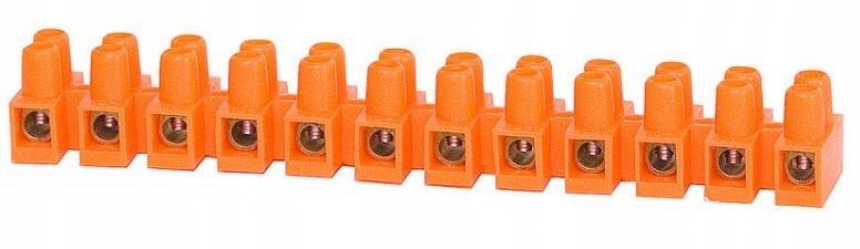 

Listwa zaciskowa 12x2,5mm złączka pomarańczowa