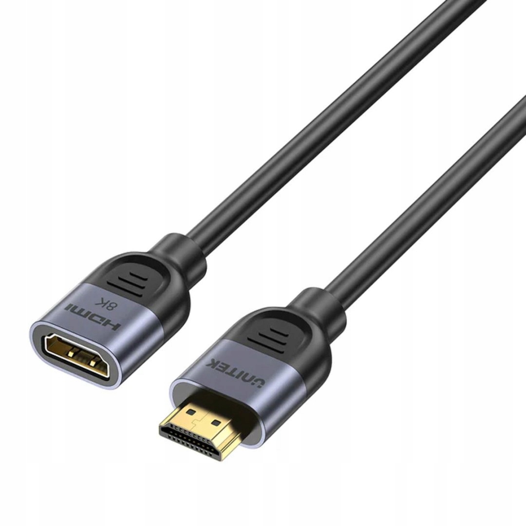 Unitek przedłużacz Hdmi (M) Hdmi (f) 2.1, 8K 1,5m