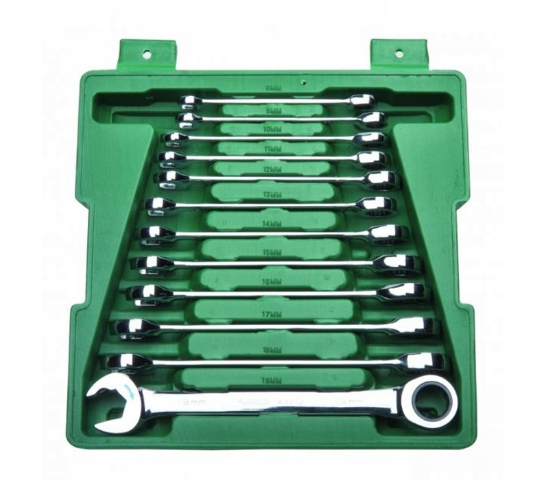 09040 / SAT НАБІР ГАЙКОВИХ КЛЮЧІВ З ХРАПОВИМ МЕХАНІЗМОМ 09040
