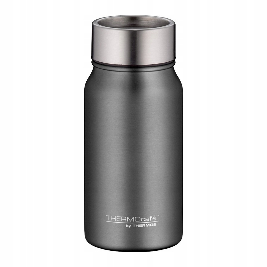 Kubek termiczny ze stali nierdzewnej THERMOcafé 350 ml Thermos Antracyt