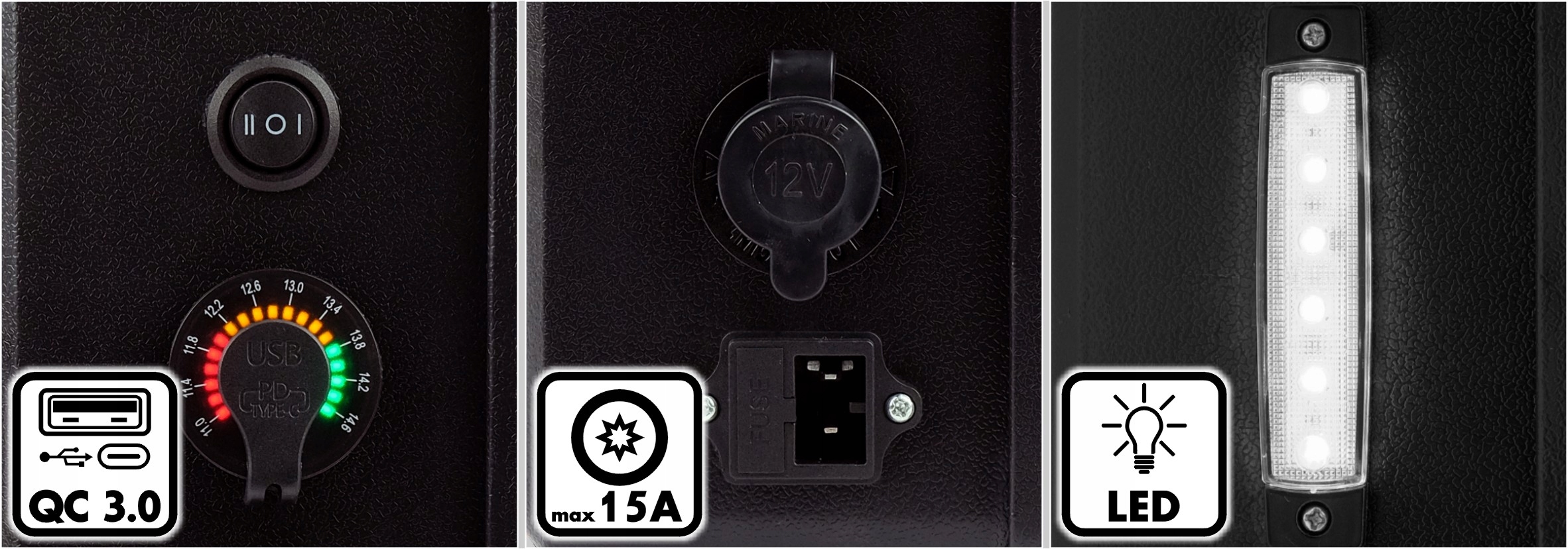 Akumulator do kompresorowych lodówek turystycznych Pojemność brak informacji