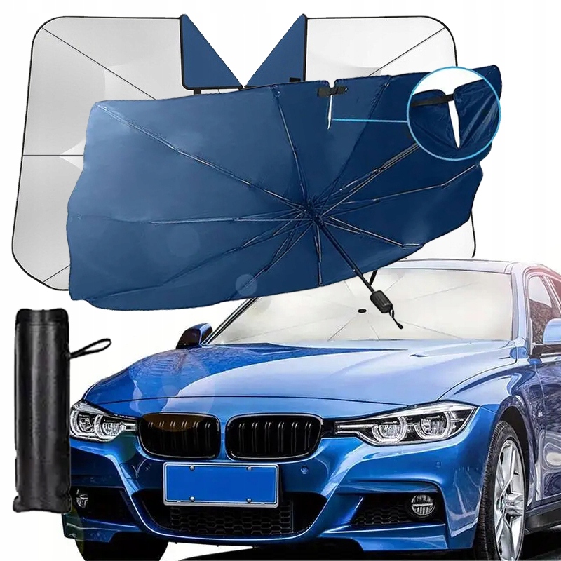 OSŁONA PRZECIWSŁONECZNA PARASOL DO SAMOCHODU AUTA SAMOCHODU MATA NA SZYBĘ