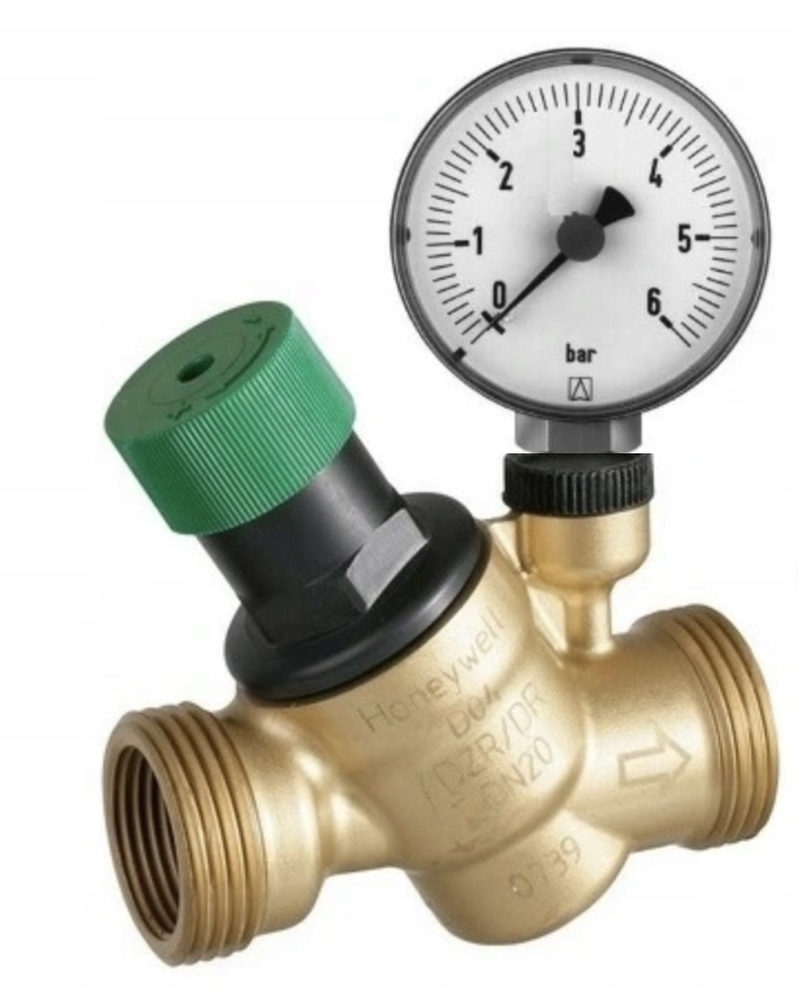 REDUKTOR CIŚNIENIA WODY 3/4 + MANOMETR HONEYWELL Kod producenta d04fm 3/4 zestaw