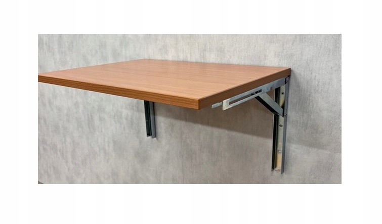 STOLIK ŚCIENNY SKŁADANY półka składana 52x38 kolor