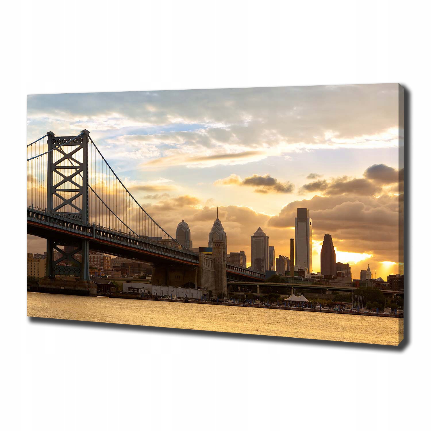

Foto obraz na płótnie Most Philadelphia 100x70 cm