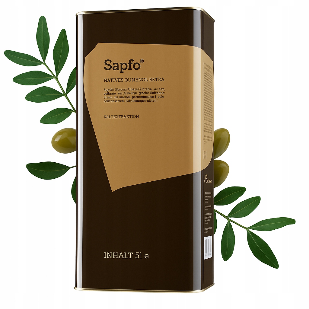 Levně Řecký olivový olej 5 l přímo z Lesbos Extra Virgin Sapfo, originální