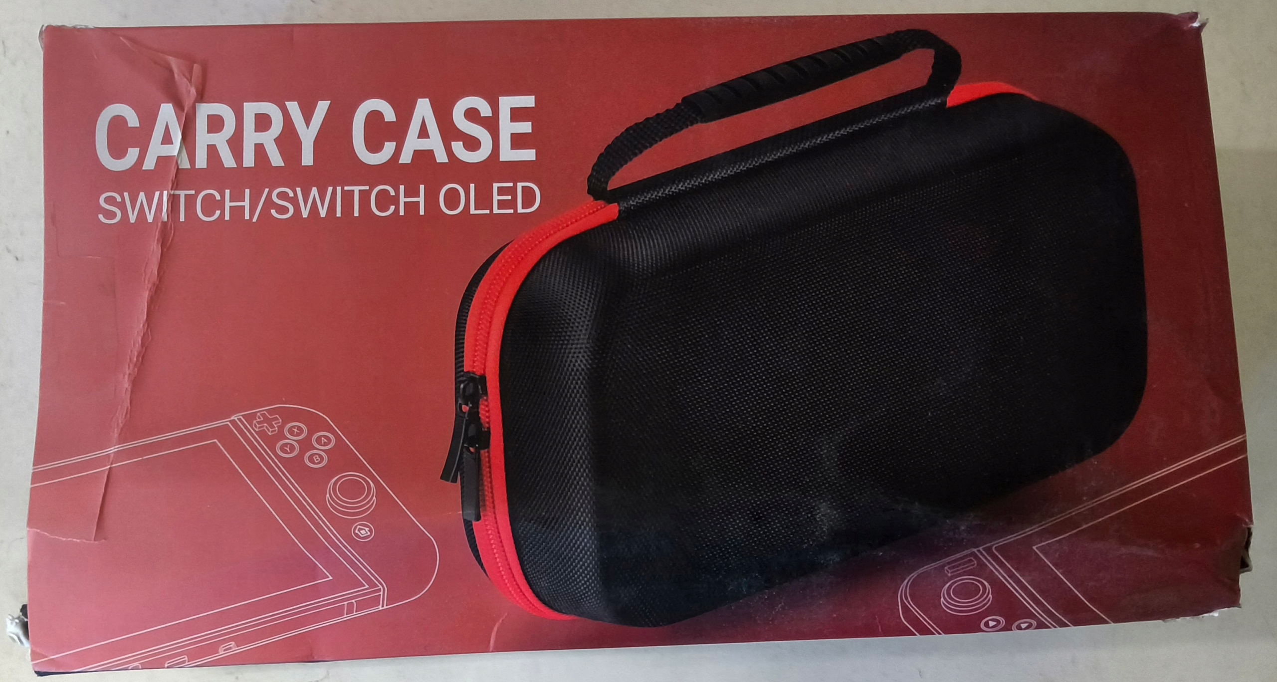 Etui ochronne Carry Case do Nintendo Switch / Switch OLED DEFECT