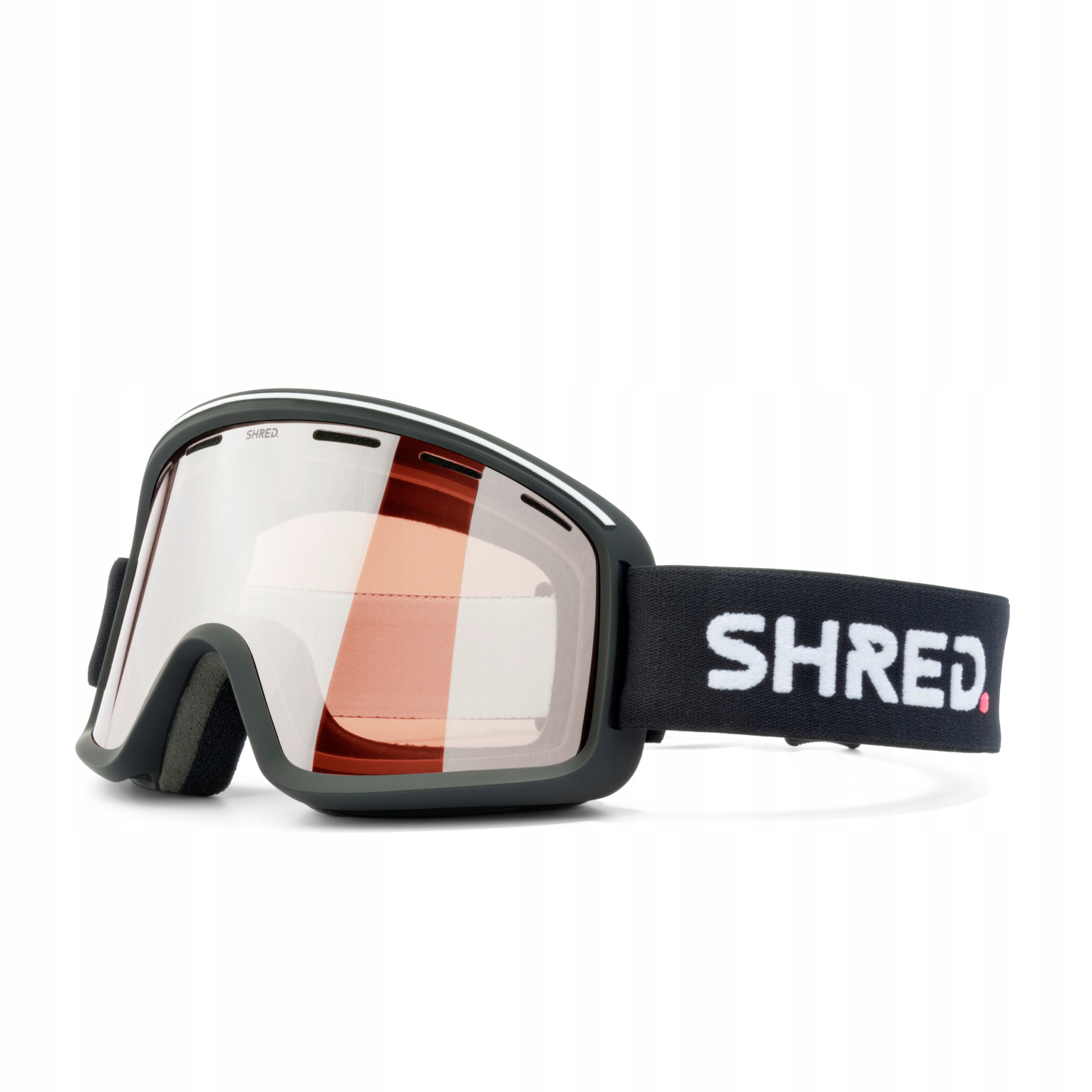 Gogle Narciarskie Shred Monocle Black Low Light Silver Cat. 1