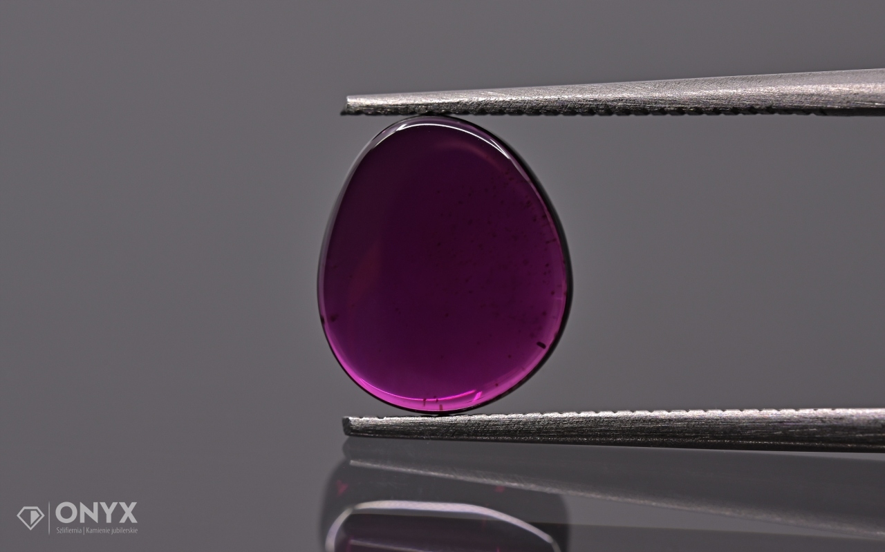 Granátové jablko Rodolit dlaždice konvexní nepravidelná 10x8,5