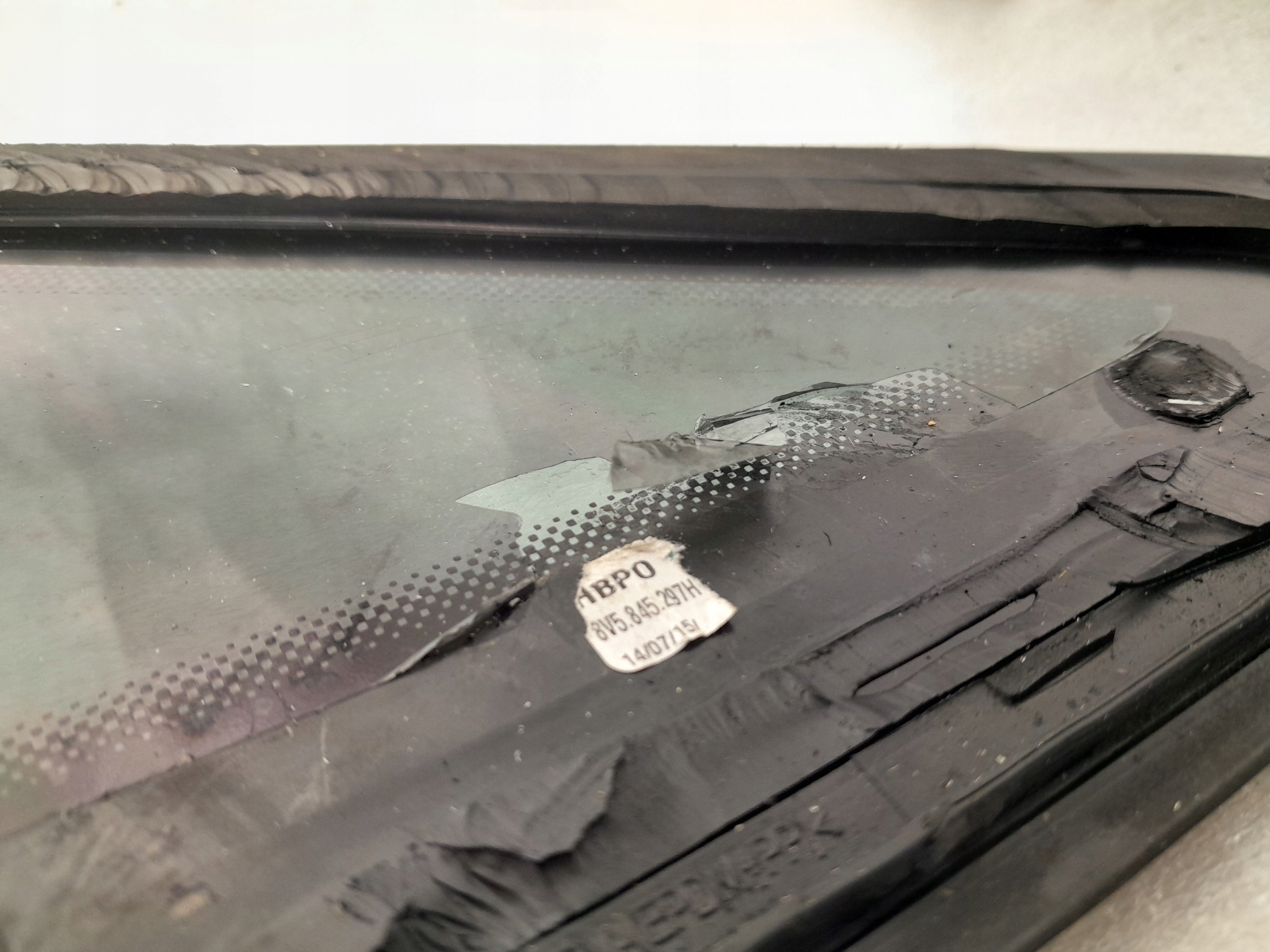 AUDI A3 S3 8V window bodywork left 2015 8V5845299K 8V5845297H