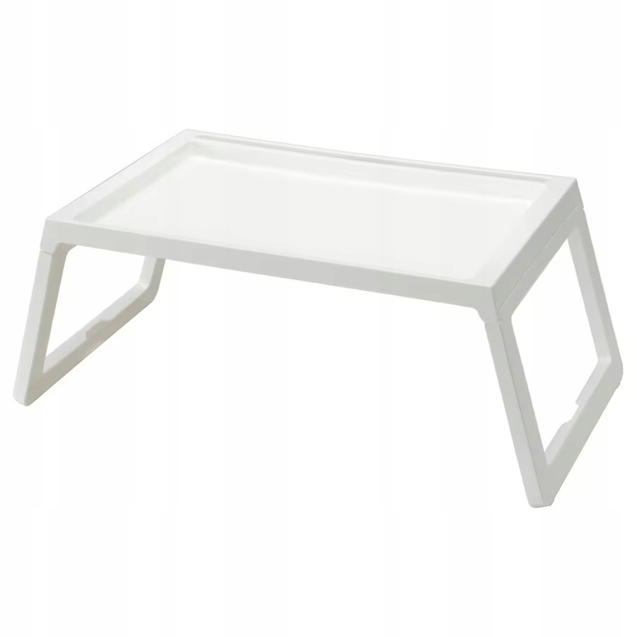 

Ikea Klipsk stolik tacka Biały pod laptop do łóżka