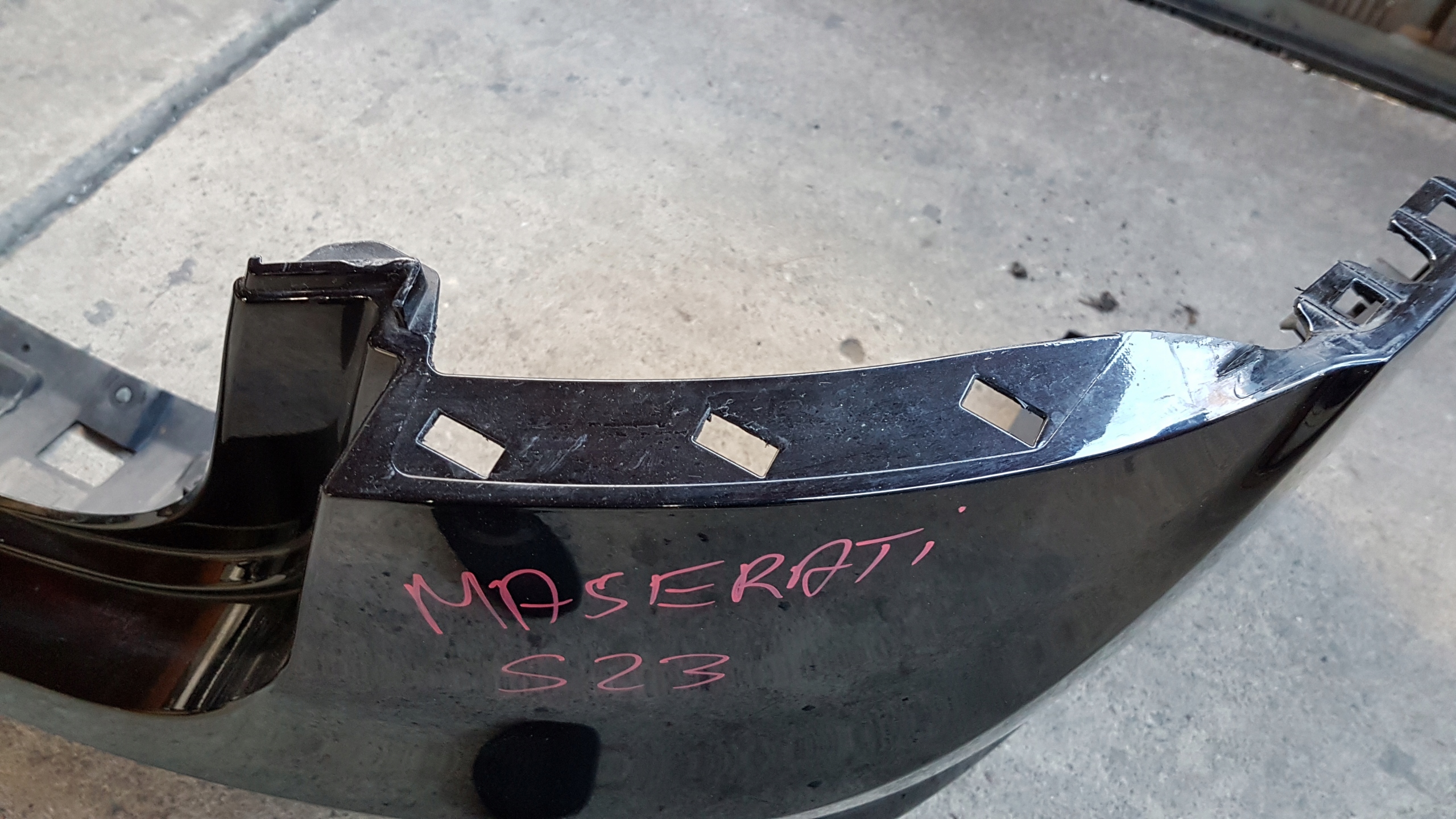 bumper rear MASERATI GHIBLI GRANLUSSO 670097561