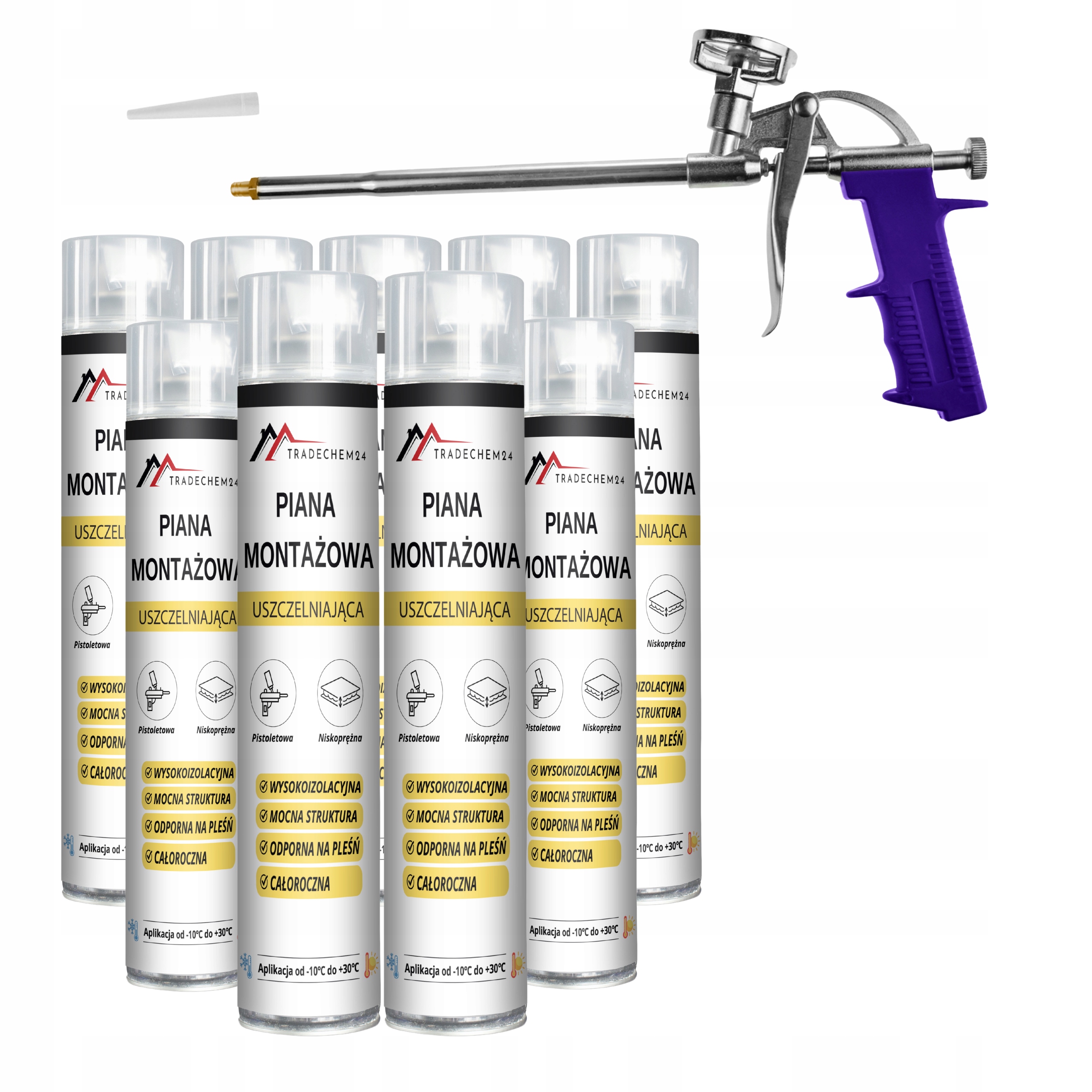 Polyuretanová Pistolová Pěna – Celoroční Nízkotlaká Pěna Pistole