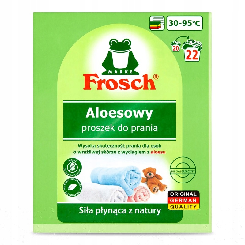 

Frosch Aloesowy proszek do prania hipoalergiczny