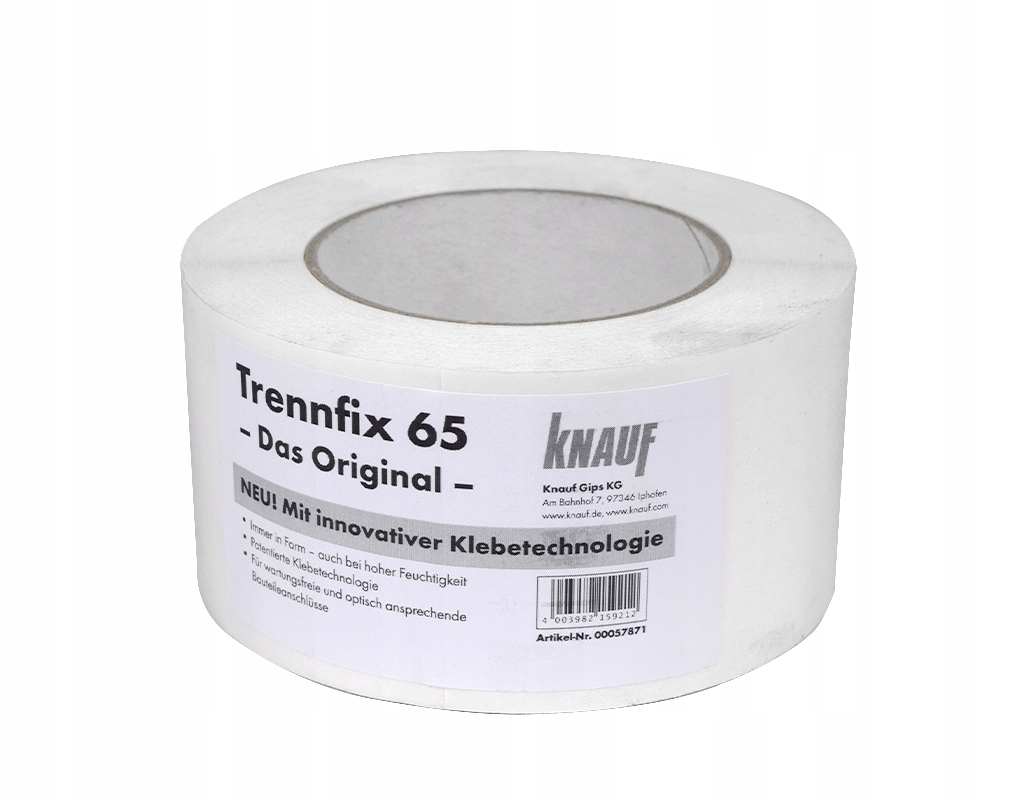 KNAUF TAŚMA PRZEKŁADKOWA TRENN-FIX 65 MM X 50 M