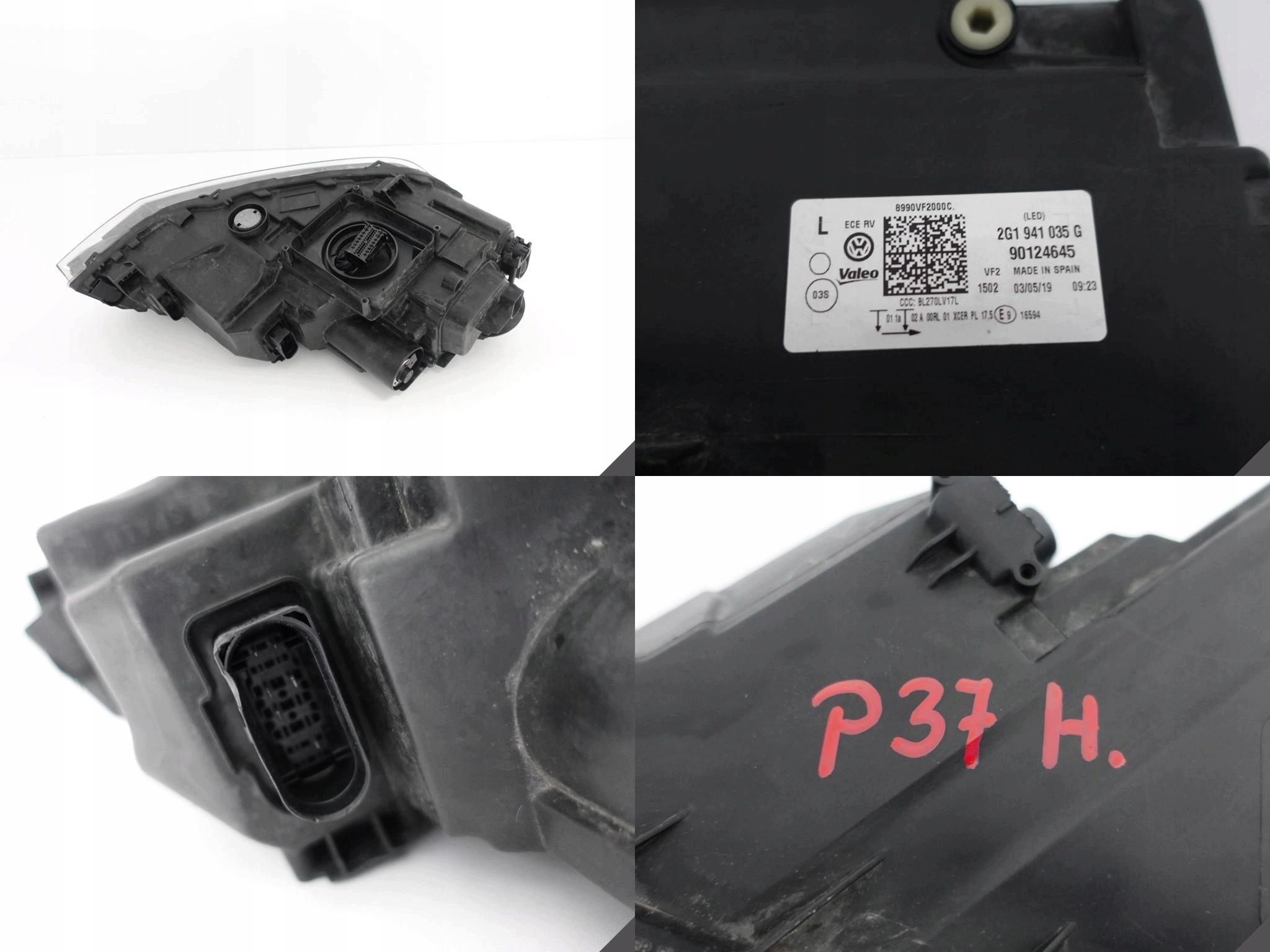VW POLO VI 6 2G1 GTI 17- light FULL LED left front EU