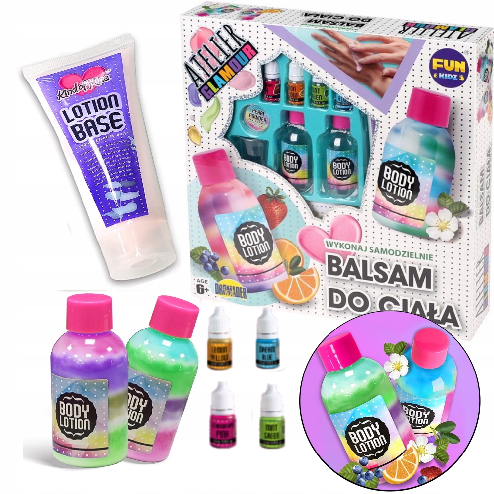 WYKONAJ SAMA BALSAM DO CIAŁA LABORATORIUM Rodzaj laboratorium kosmetyków, mydełek