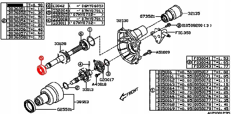 SUBARU ŁOŻYSKO SKRZYNI BIEGÓW WISKOZY 5MT Typ samochodu Samochody osobowe