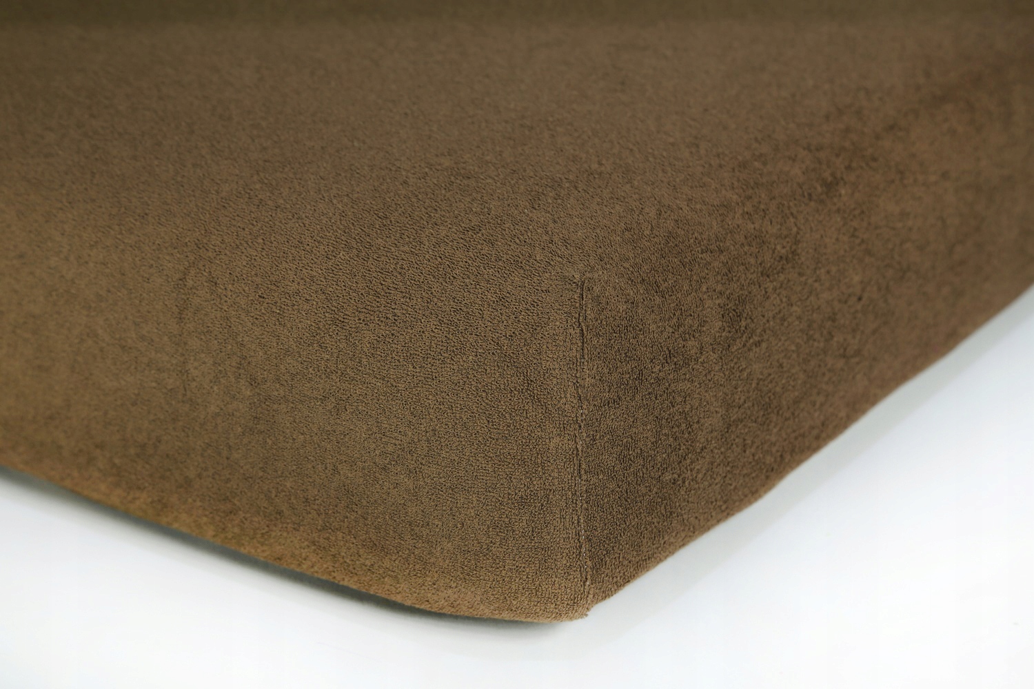 

Prześcieradło Frotte Z Gumką 180x200 Brązowe