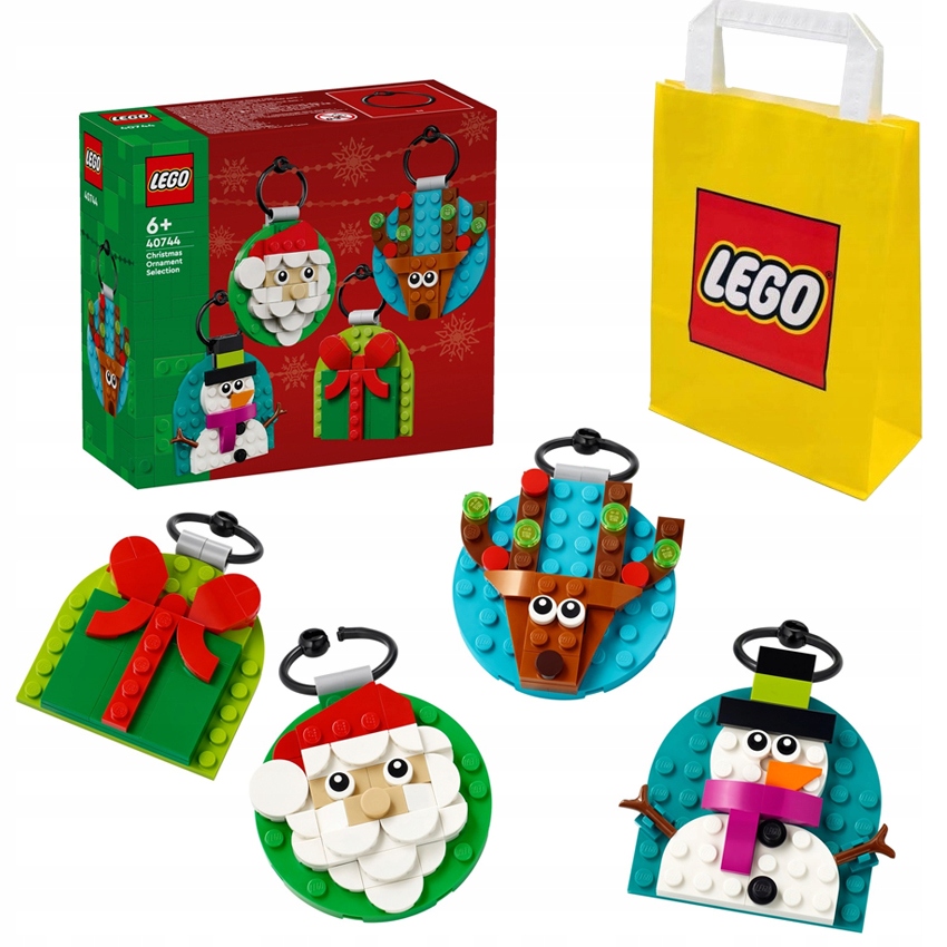 Lego 40744 Kolekce vánočních ozdob Olaf papírová taška Lego!