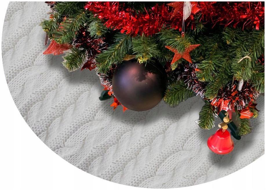 Podložka pod vánoční stromeček s pozadím pro dárky 100 cm