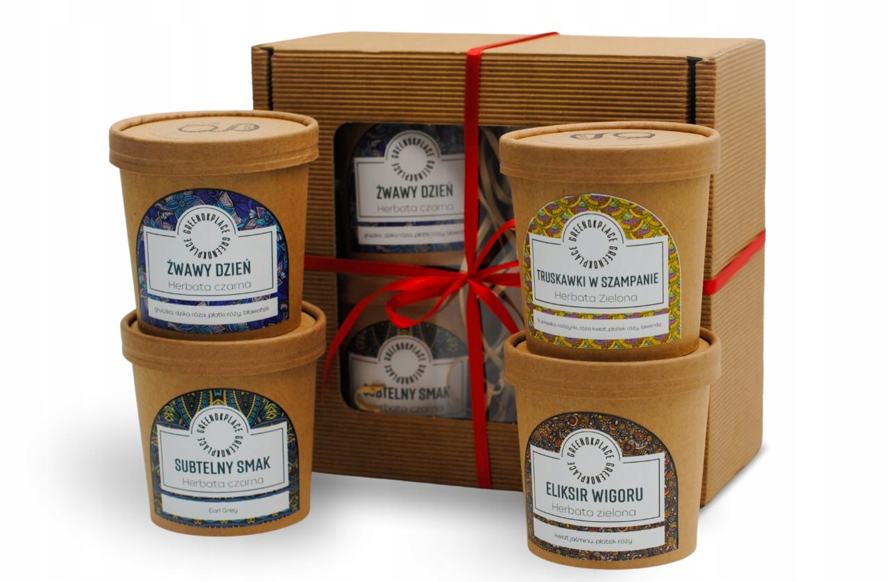 Levně Sada Čajů zelený černý vánoční pro maminku učitele Čaj jako Dárek