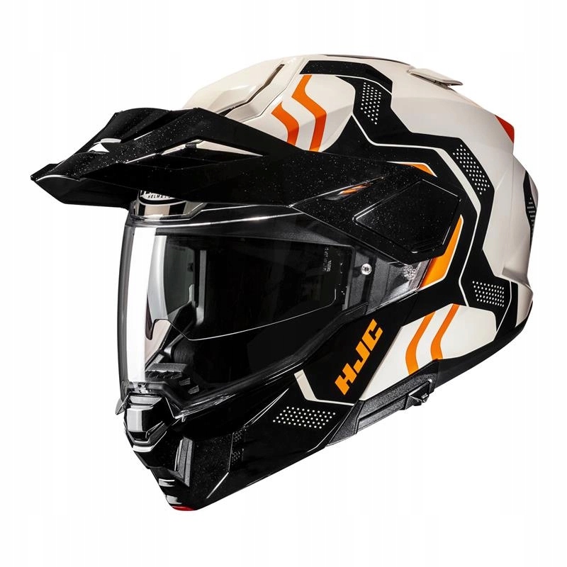 Motocyklová prilba Hjc I80 Velly Black/beige čierna béžová Darčeky