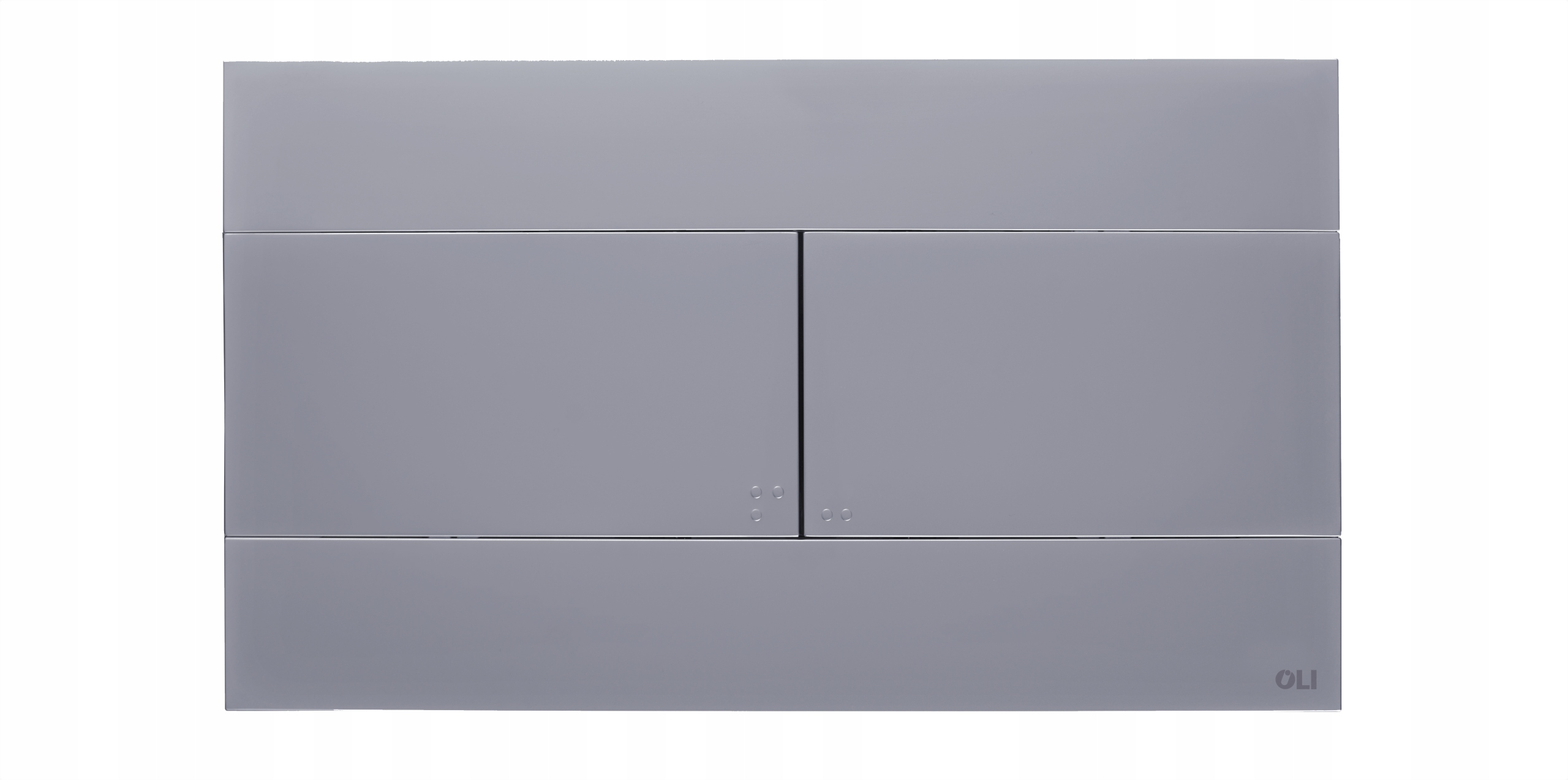 Splachovací tlačítko Chrom Mat pro Kolo Slim