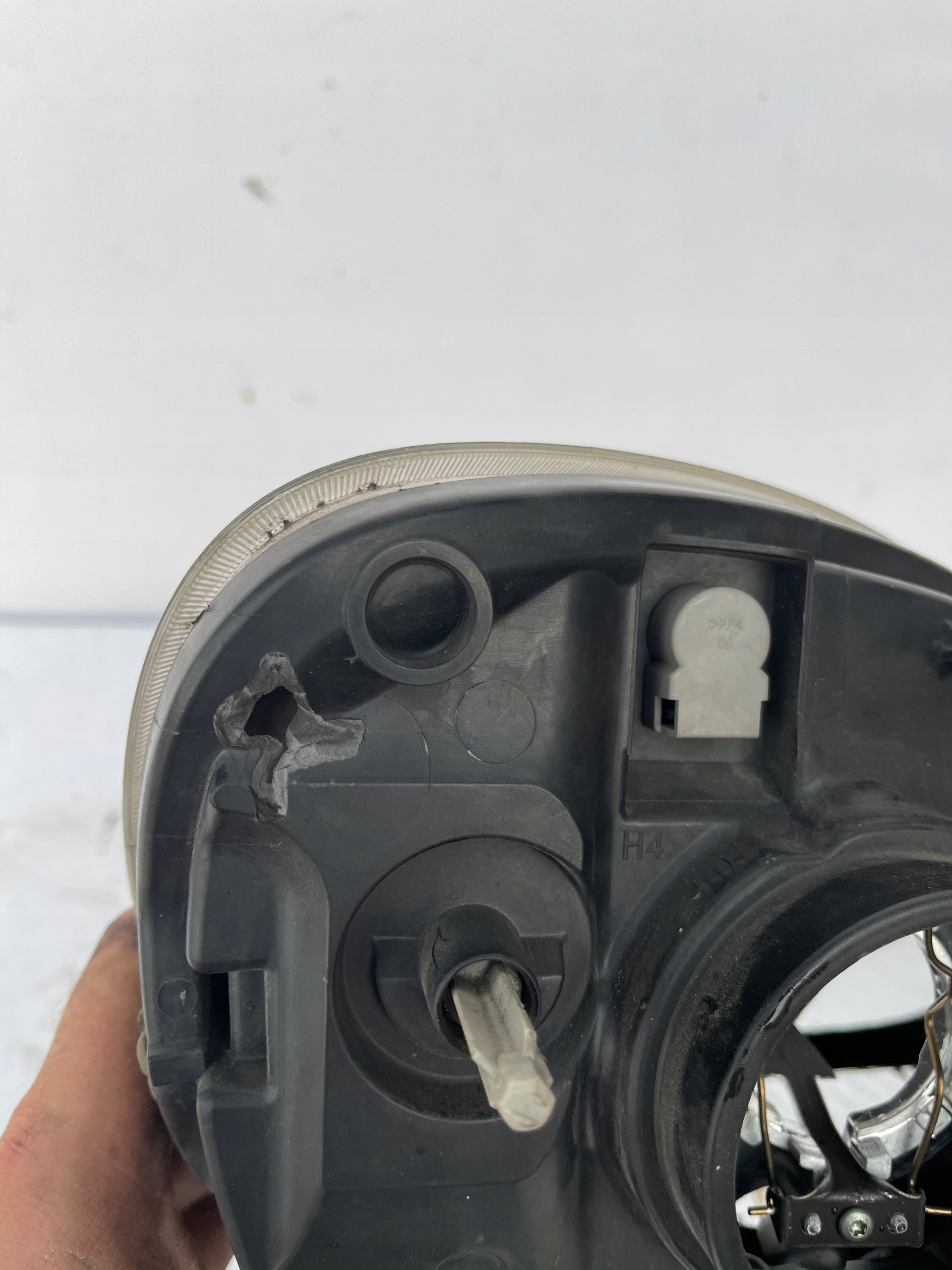 Reflektor light left RENAULT KANGOO 03-08