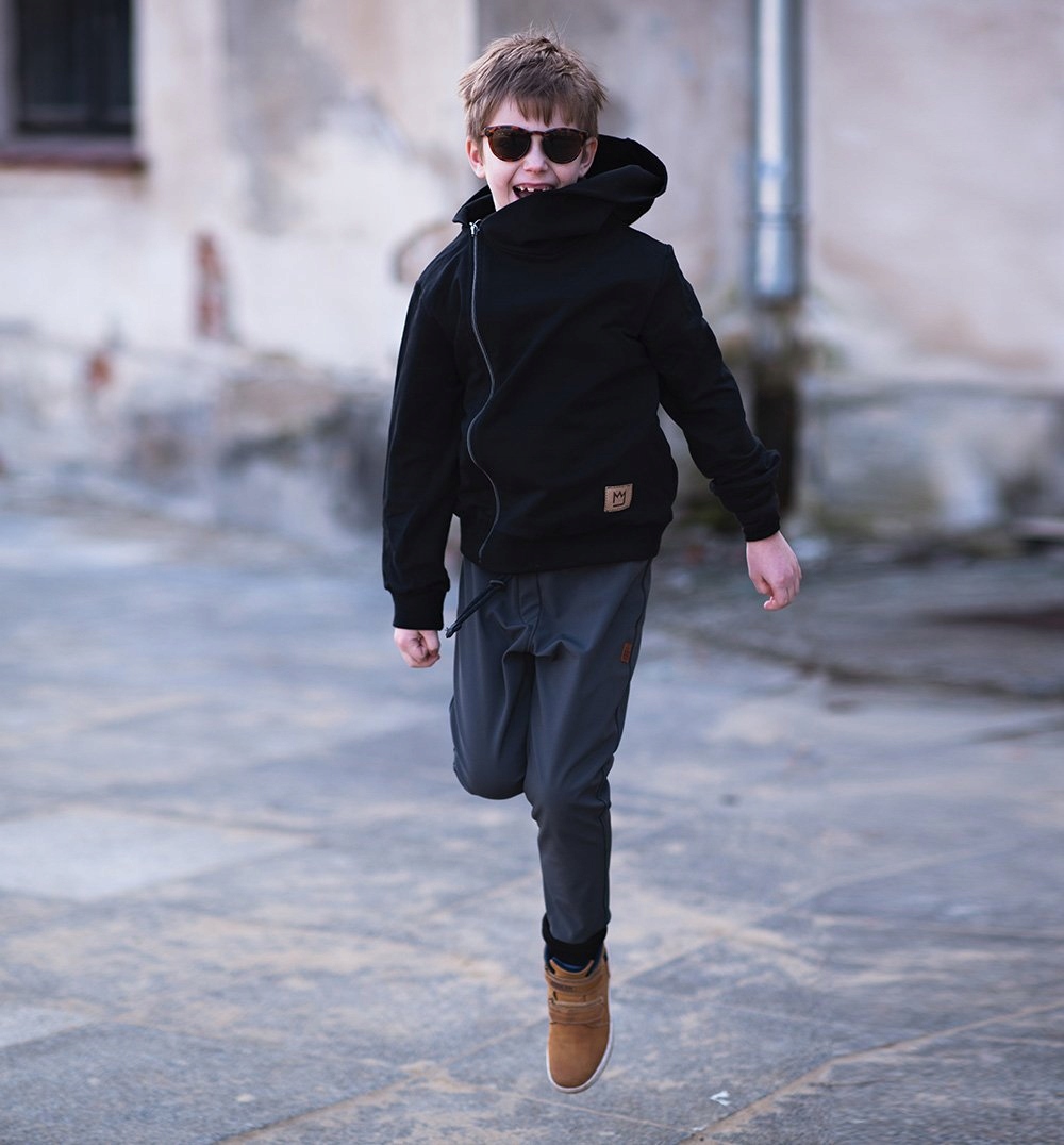 TuSzyte | Spodnie softshell ciemnoszare,PL R.128 Płeć chłopcy dziewczynki