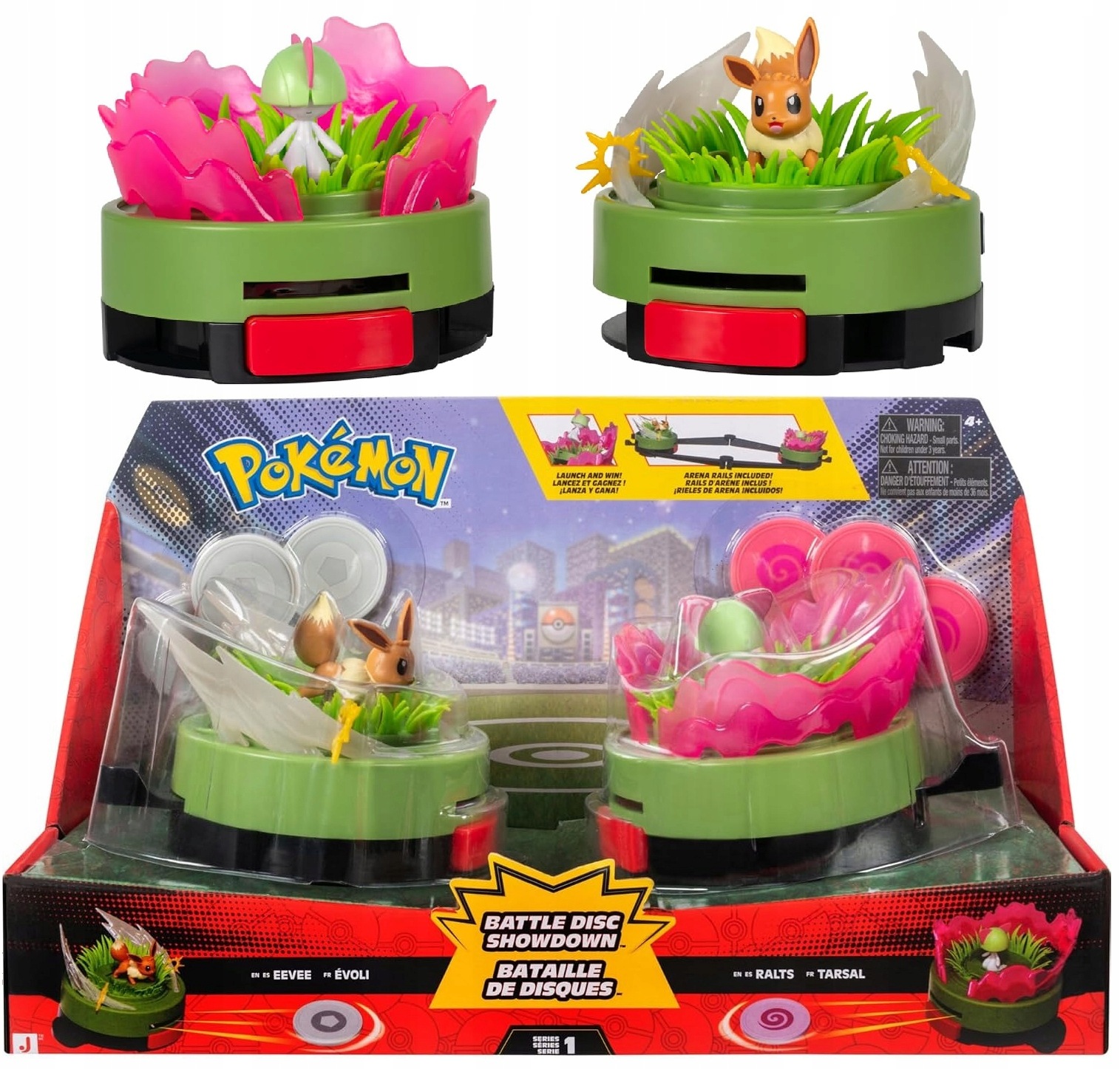 Pokemon Battle Disc Showdown: Eevee i Ralts PKW4880