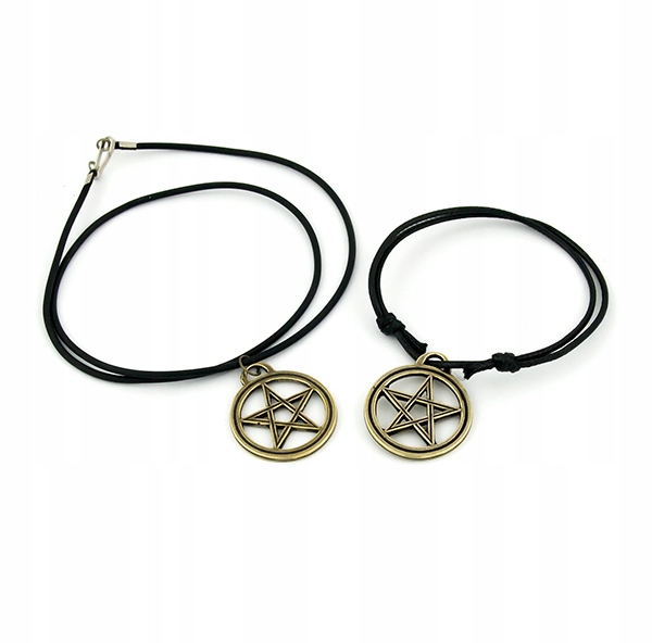 

Bransoletka + Naszyjnik Pentagram No 1
