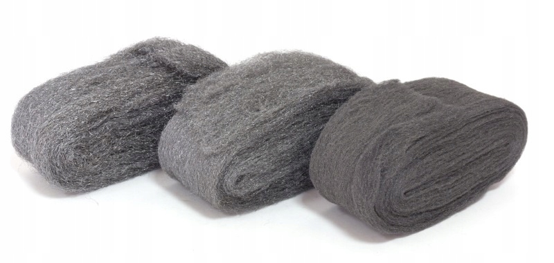 Zestaw Do Polerowania Szlifowania Wełna Stalowa Do Usuwania Rdzy 3 X 150CM