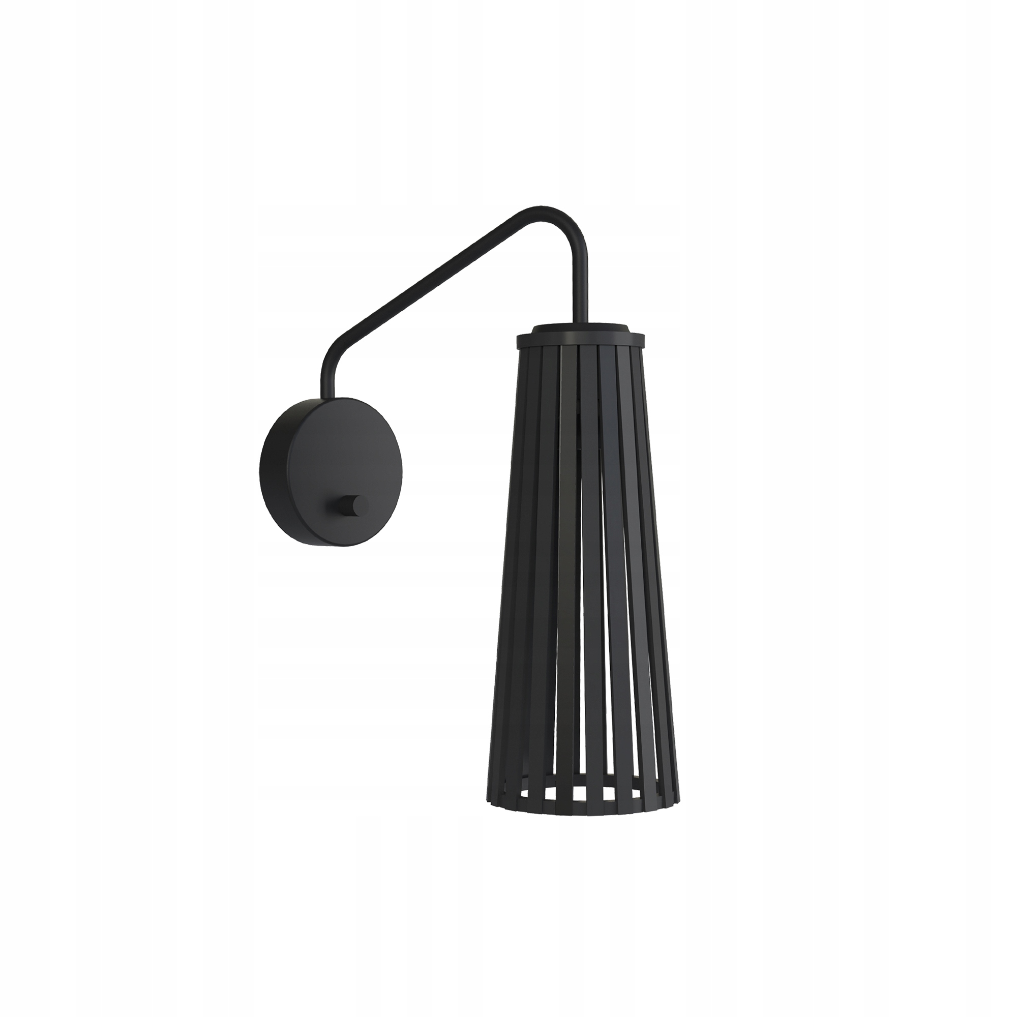 Regulovateľná nástenná lampa Nowodvorski Dover 1xGU10 čierna spálňa 39 cm