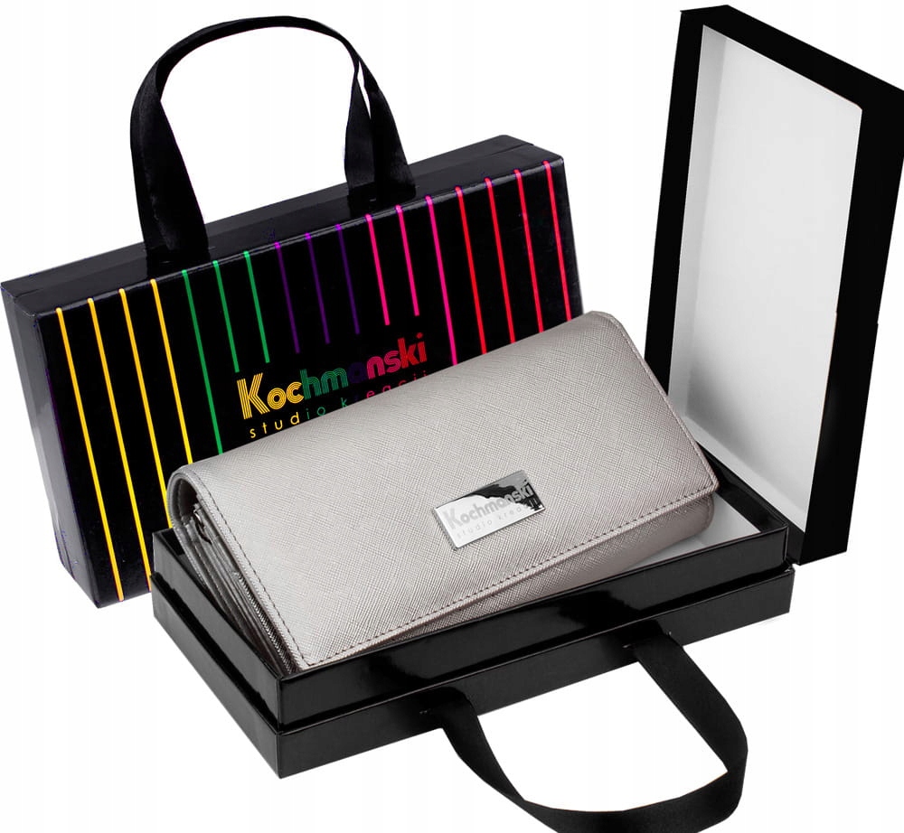 

Kochmanski portfel damski Premium rfid Saffiano