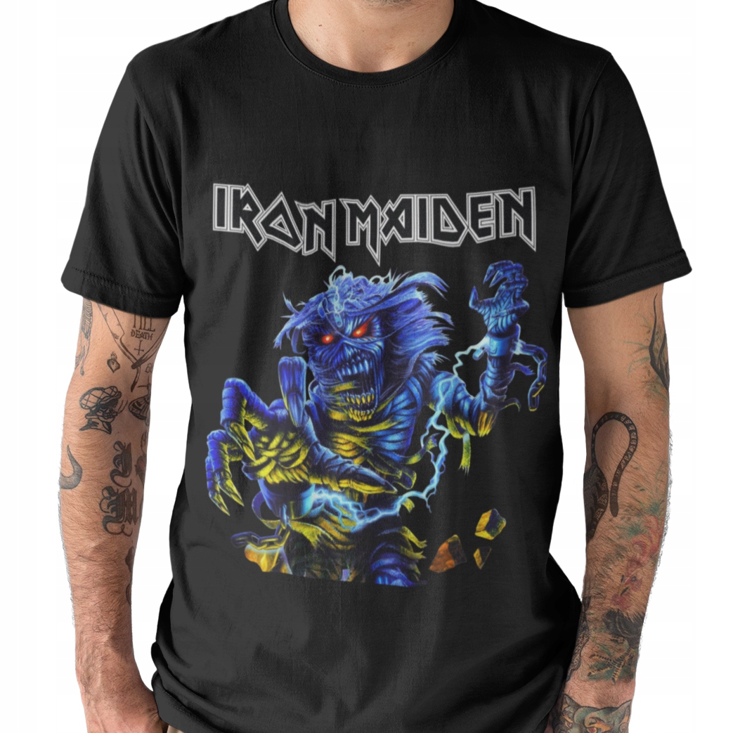

Koszulka Męska Dla Fana Iron Maiden T-shirt