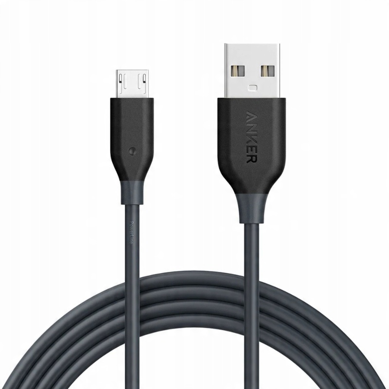

Kabel Anker PowerLine microUSB / Usb 1.8m Czarny