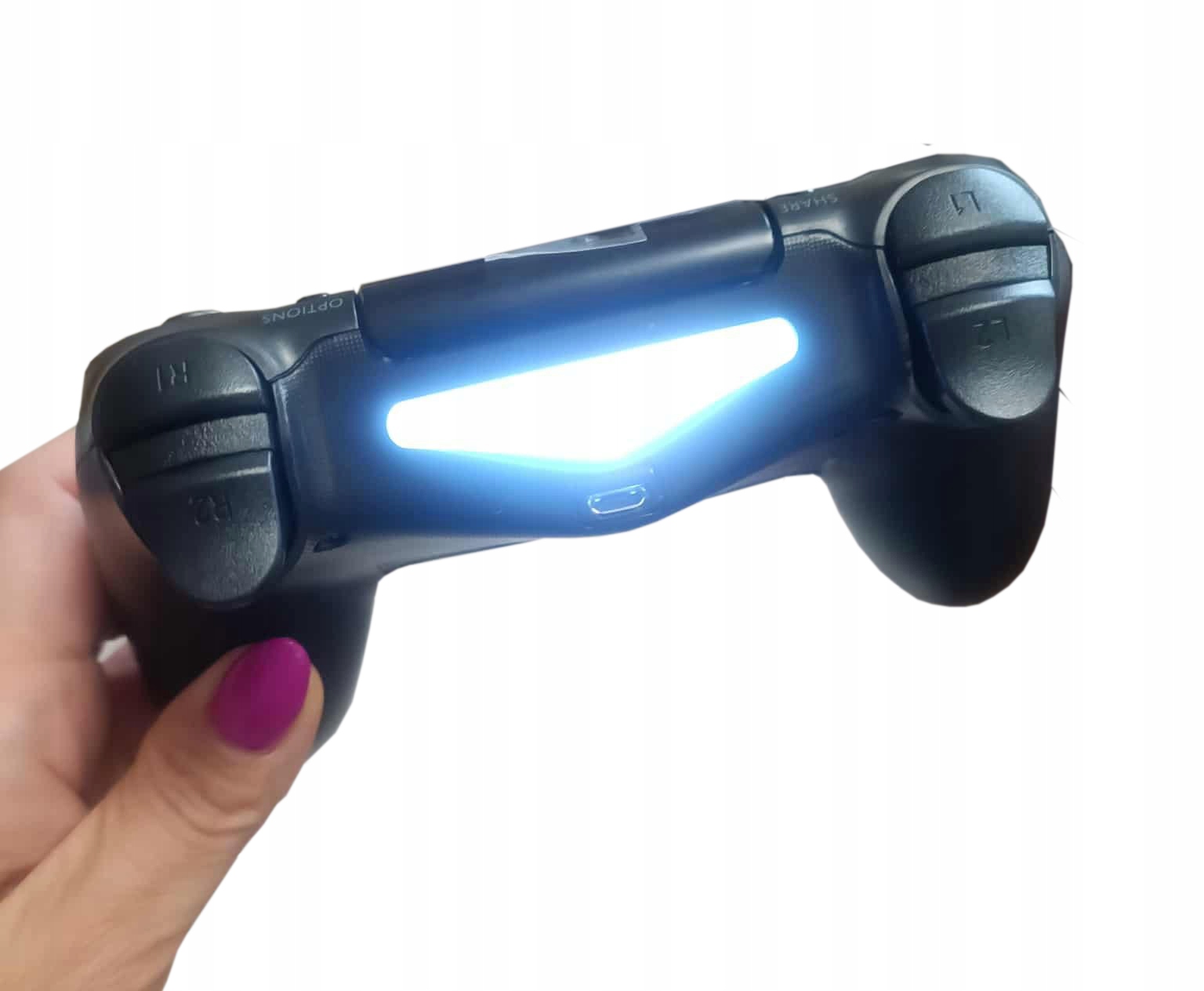 Pad bezprzewodowy kontroler gamepad Bluetooth PS4 zamiennik Double-Motor